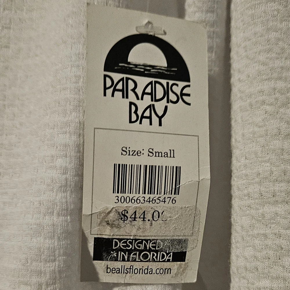 Small paradise Bay long sleeve swim cover up